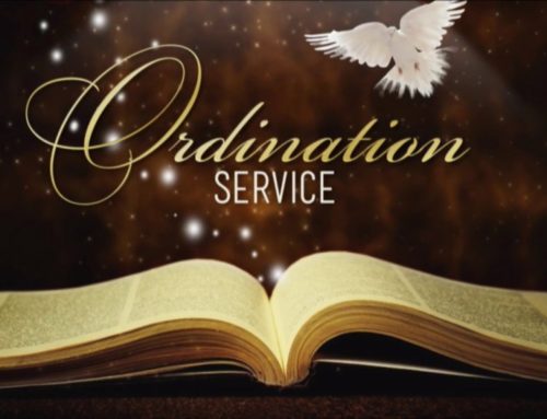 Ordination Service for Thomas Antonio Brown “TA” April 14, 2013  Sunday Morning at 10:00am