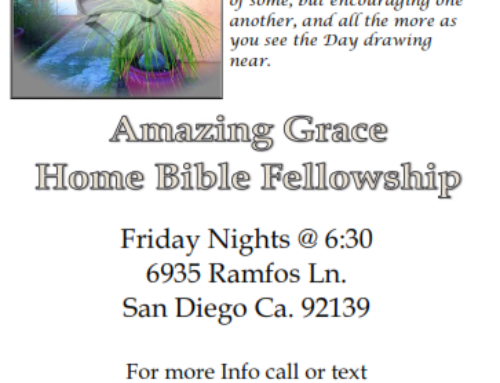 Friday Night Home Fellowship